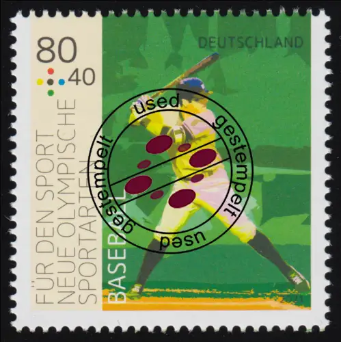 3602 Sporthilfe - Baseball, O