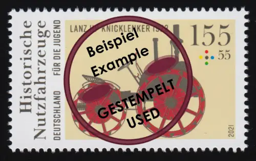 3620 Jugend: Nutzfahrzeuge Traktor 155 Pf., O