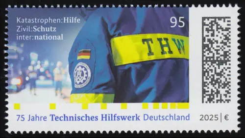 3922 Technisches Hilfswerk in Deutschland, postfrisch **