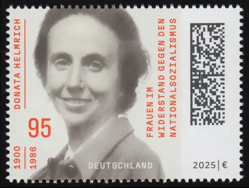 3921 Frauen im Widerstand - Donata Helmrich, postfrisch **