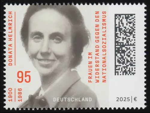 3921 Frauen im Widerstand - Donata Helmrich, postfrisch **