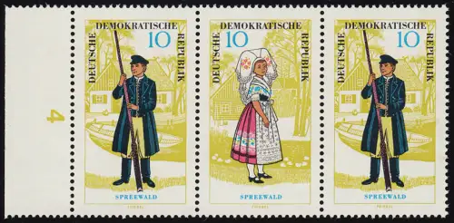 1077I-1076-1077 Volkstrachten-ZD W Zd 153 mit PLF zusätzlicher Knopf, Feld 33 **