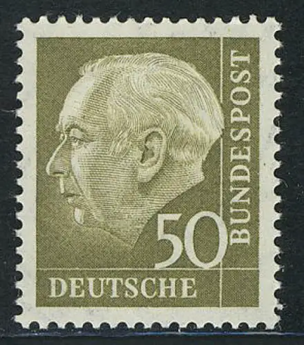 261 Theodor Heuss 50 Pf, postfrisch **