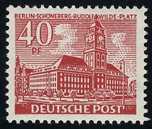 52 Berliner Bauten 40 Pf postfrisch **