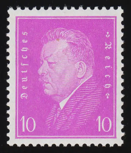 435 Reichspräsidenten 10 Pf, postfrisch **