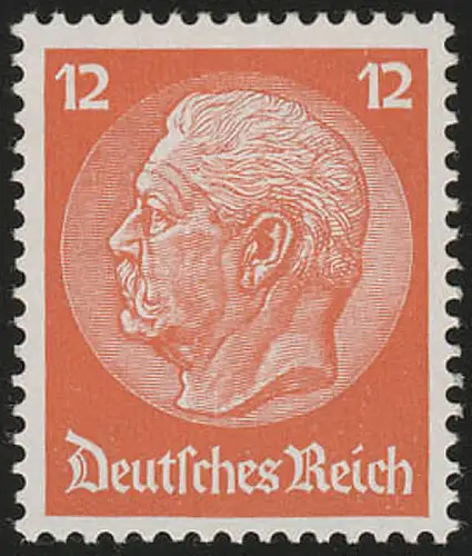 469 Hindenburg-Medaillon 12 Pf **