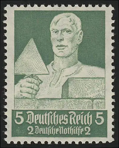 558 Nothilfe Berufsstände Maurer 5 Pf, postfrisch **