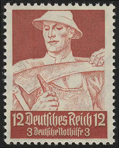 561 Nothlife Berufsstände Bauer 12 Pf, postfrisch **
