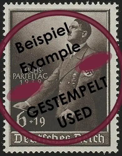 701 Reichsparteitag 1939, gestempelt O
