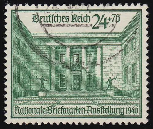 743 NBA 1940 - Marke O gestempelt