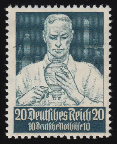 562 Nothilfe Berufsstände Forscher 20 Pf, postfrisch **
