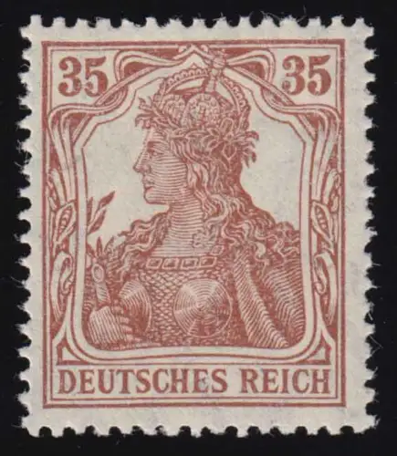 103c Germania 35 Pf ** postfrisch geprüft