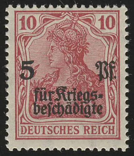 105c Kriegsgeschädigtenhilfe 10+5 Pf **