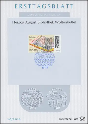 ETB 20/2022 Herzog August Bibliothek Wolfenbüttel