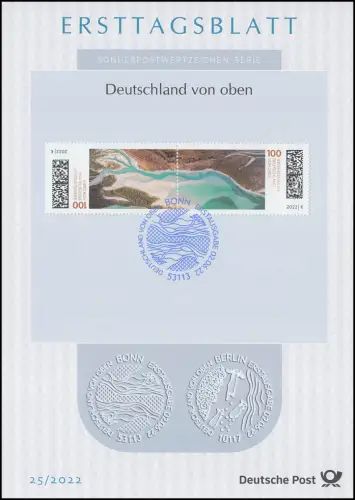 ETB 25/2022 Deutschland von oben, Sylvensteinsee