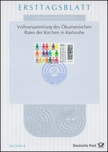 ETB 42/2022 Ökumenischer Rat der Kirchen in Karlsruhe