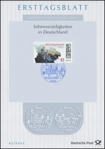 ETB 45/2022 SWK in Deutschland, Schloss Neuschwanstein