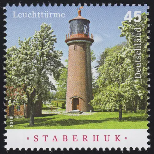 3252 Leuchtturm Staberhuk, postfrisch **