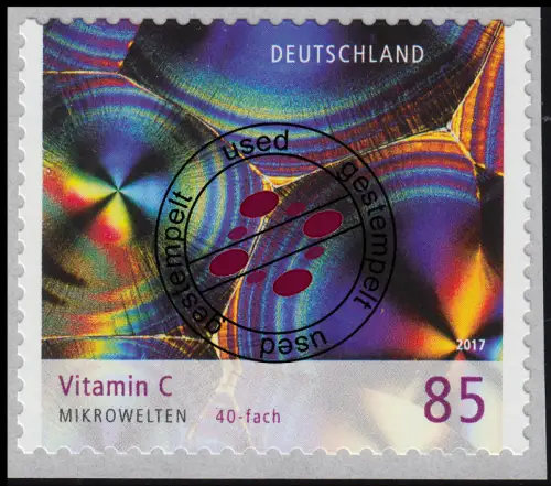 3362 Mikrowelten - Vitamin C selbstklebend, gestempelt O