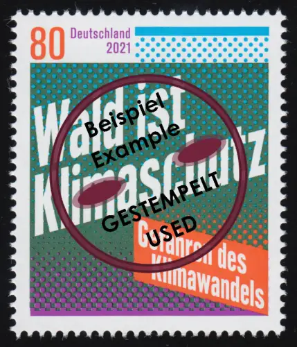 3634 Gefahren des Klimawandels - Wald ist Klimaschutz, O