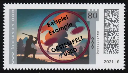 3632 Sagenhaftes Deutschland: Die Nibelungen, O