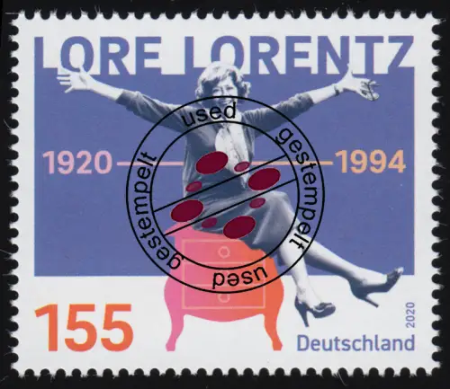 3565 Kabarettistin und Chanson-Interpretin Lore Lorentz, O