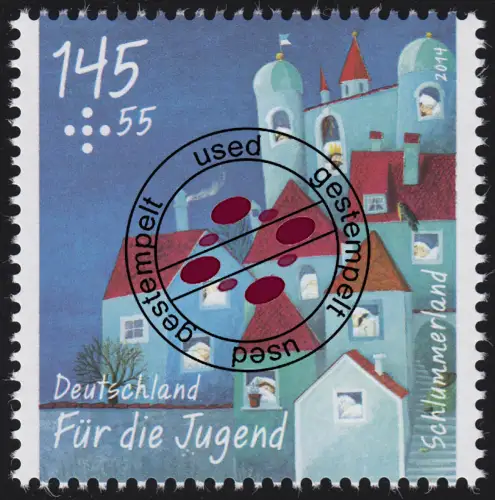 3098 Für die Jugend: Traumfresserchen 145 Cent Schlummerland O