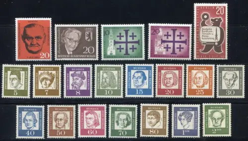 Berlin - Sammlung 1961 bis Ende 1990, dreißig Jahre komplett, postfrisch **