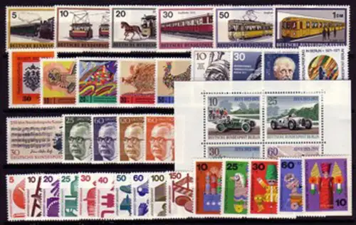 Berlin - Sammlung 1961 bis Ende 1990, dreißig Jahre komplett, postfrisch **