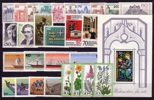 Berlin - Sammlung 1961 bis Ende 1990, dreißig Jahre komplett, postfrisch **