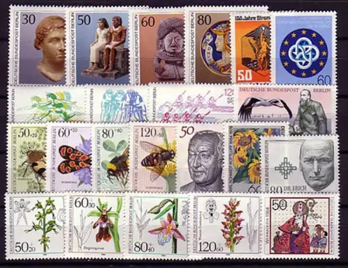 Berlin - Sammlung 1961 bis Ende 1990, dreißig Jahre komplett, postfrisch **