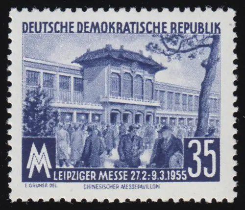 448b XI Leipziger Frühjahrsmesse 35 Pf Wz.2 XI, postfrisch **