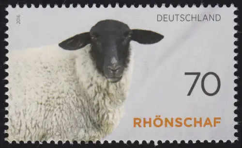 3261 Nutztierrassen - Rhönschaf, postfrisch **