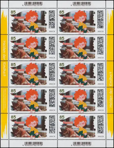 3717 Helden der Kindheit: Pumuckl - 10er-Bogen ** postfrisch