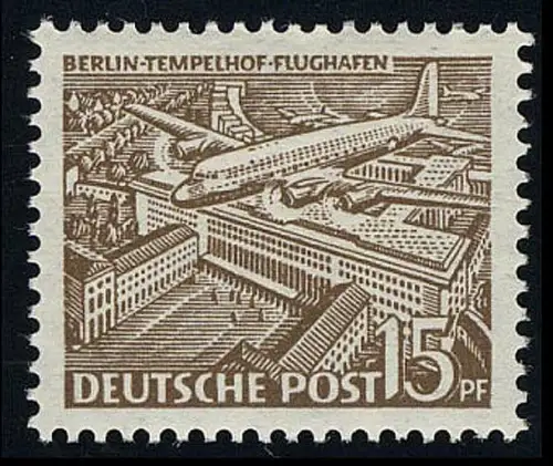 48 Berliner Bauten 15 Pf, postfrisch **
