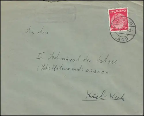 Landpost Tönnhausen über Winsen Luhe 25.3.1937