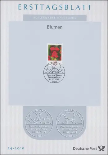 ETB 24/2019 Blumen, Großes Löwenmäulchen