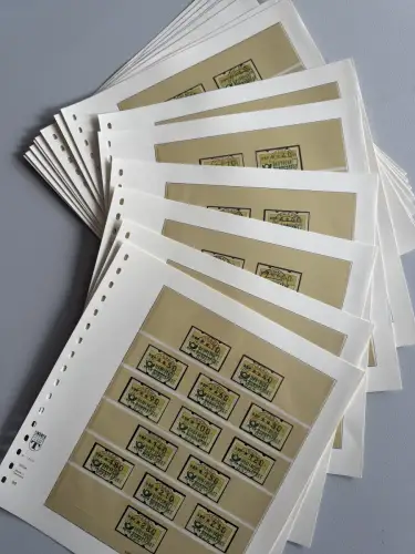 1.1I ATM Type I (14 Werte 10-280) von jedem Versuchspostamt ein Satz mit ET-O