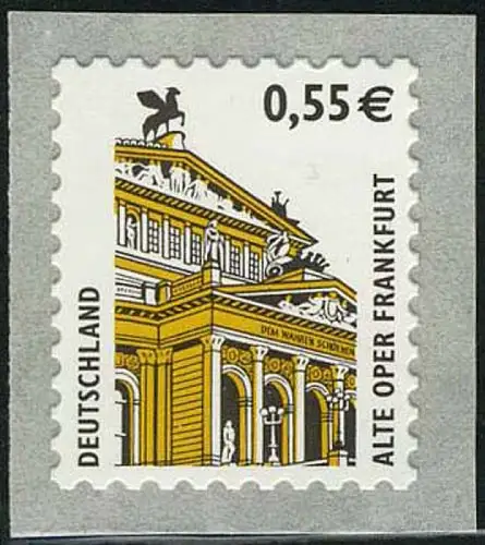 2304BA SWK 0,55 selbstklebend vierseitig gestanzt, postfrisch **