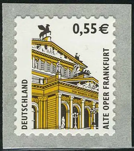 2304BA SWK 0,55 selbstklebend vierseitig gestanzt, postfrisch **