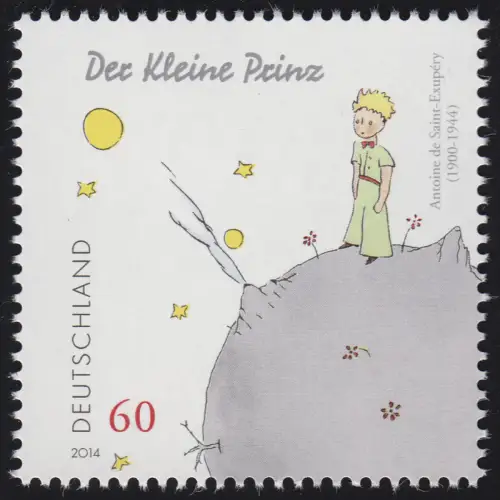 3102 Antoine de Saint-Exupéry - Der kleine Prinz, nassklebend **