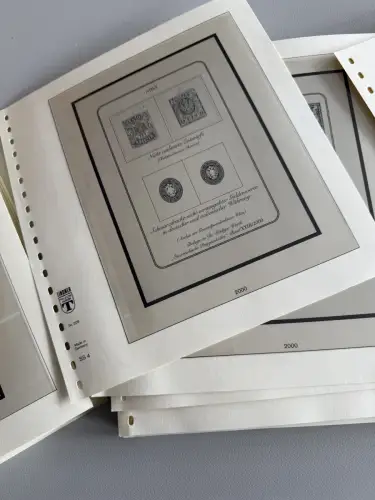 LINDNER-T-Vordruckblätter Österreich 1996-2022, sauber GEBRAUCHT