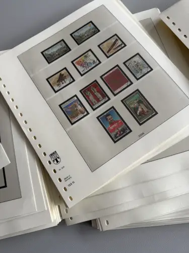 LINDNER-T-Vordruckblätter Österreich 1996-2022, sauber GEBRAUCHT