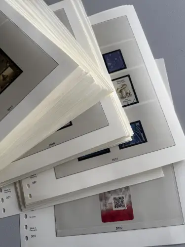 LINDNER-T-Vordruckblätter Österreich 1996-2022, sauber GEBRAUCHT