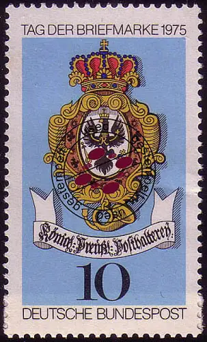 866 Tag der Briefmarke O gestempelt