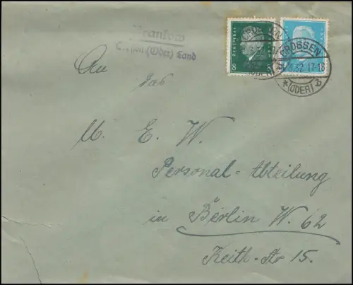 Landpost Brankow Crossen (Oder) Land