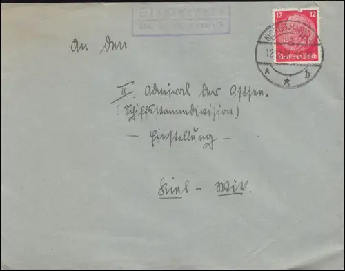 Landpost Siebigerode über Klostermansfeld 12.12.1936