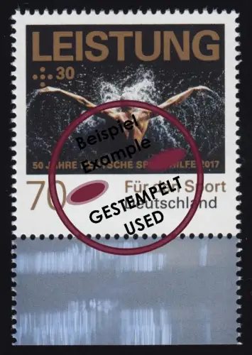 3307 Für den Sport - Schwimmen / Leistung aus MH 106, O