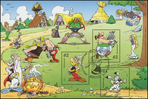 Block 80 Asterix, Obelix, Idefix - Dorfalltag, ESSt Bonn 1.9.2015