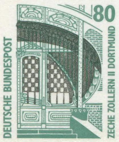 27I MH SWK 1991 Type I, Felder 3 und 7 mit Farbübersättigung, postfrisch **